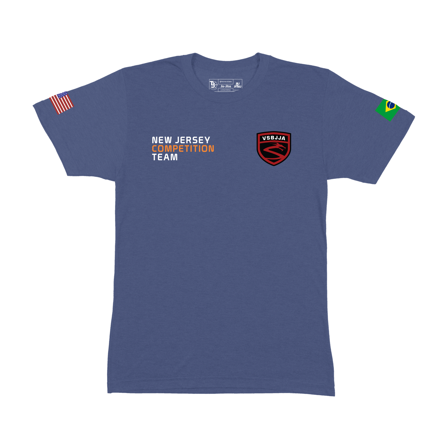 T-Shirt Vitor Shaolin Team 2024 VSBJJA Uniform