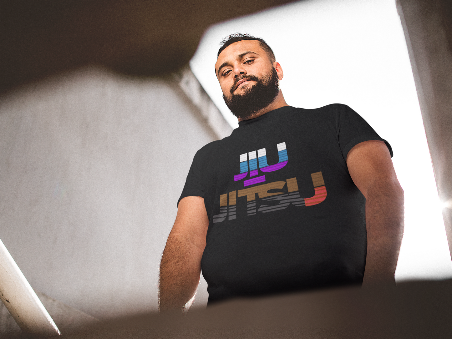 Jiu-Jitsu T-shirt Adult Belt System Journey