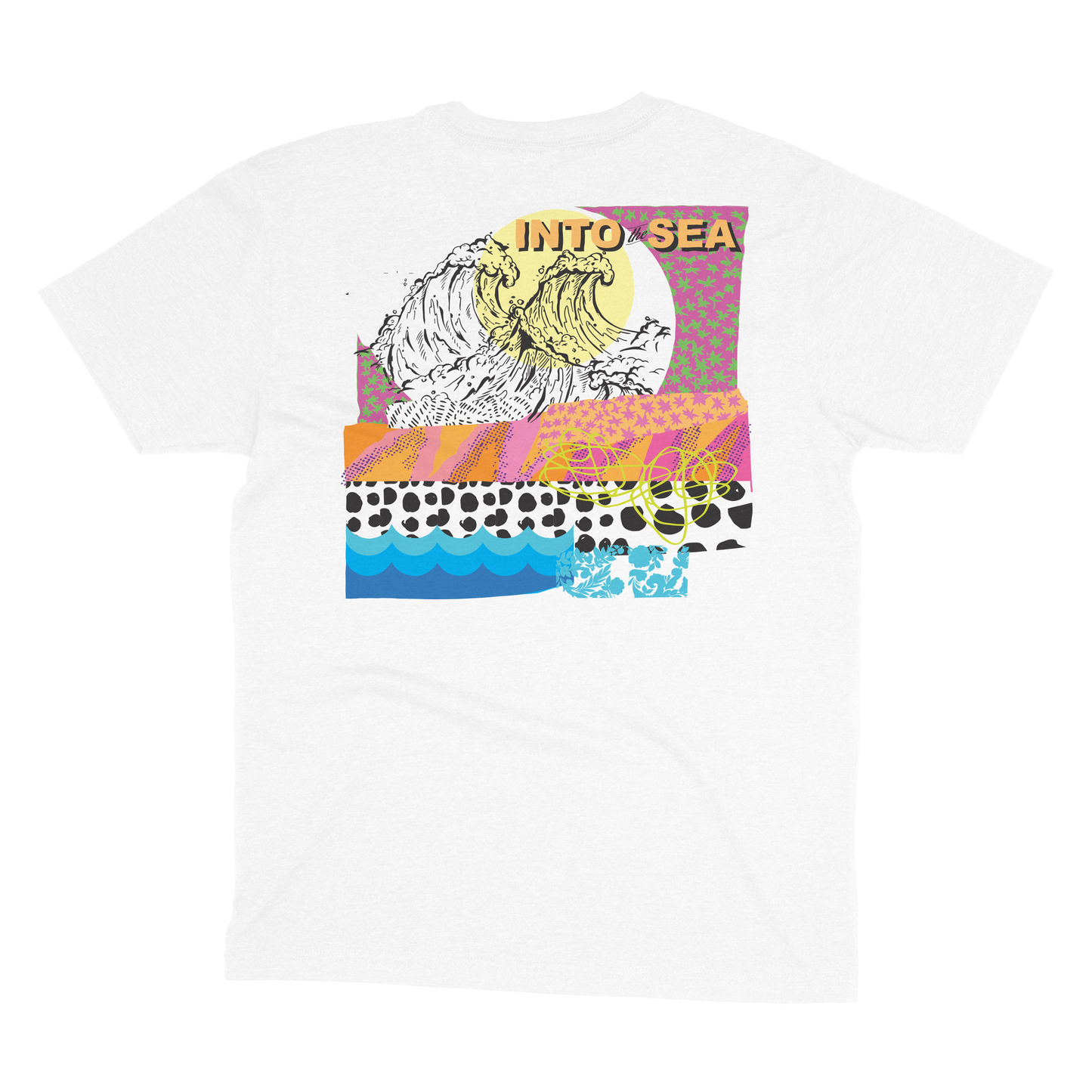 T-Shirt Slim Fit Into the Sea Organik World Lab Collab