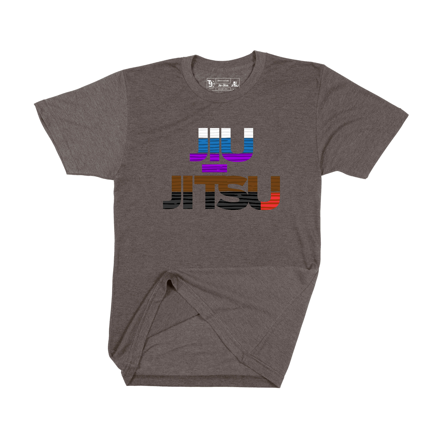 Jiu-Jitsu T-shirt Adult Belt System Journey