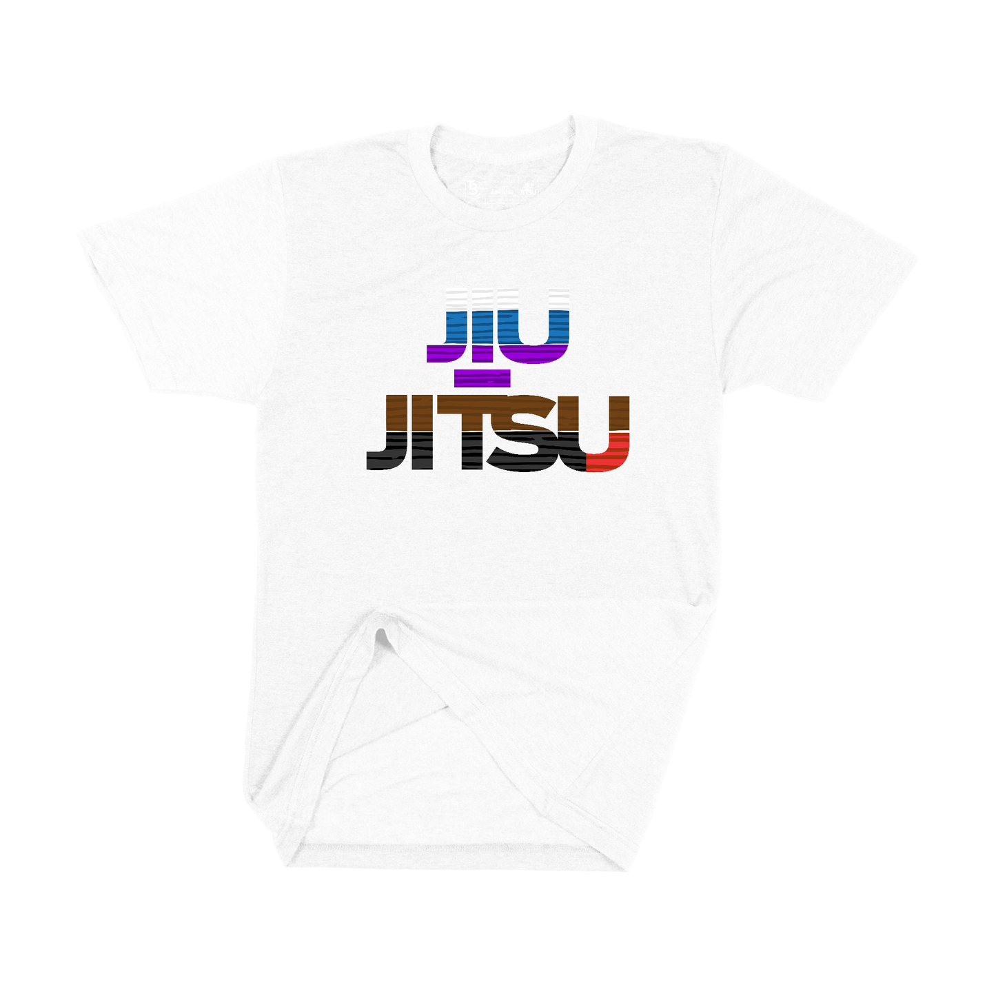 Jiu-Jitsu T-shirt Adult Belt System Journey