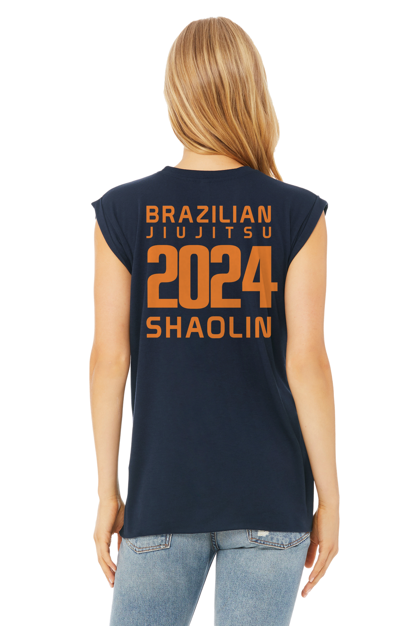 Ladies Flowy Muscle T-Shirt Vitor Shaolin Team 2024 VSBJJA Uniform