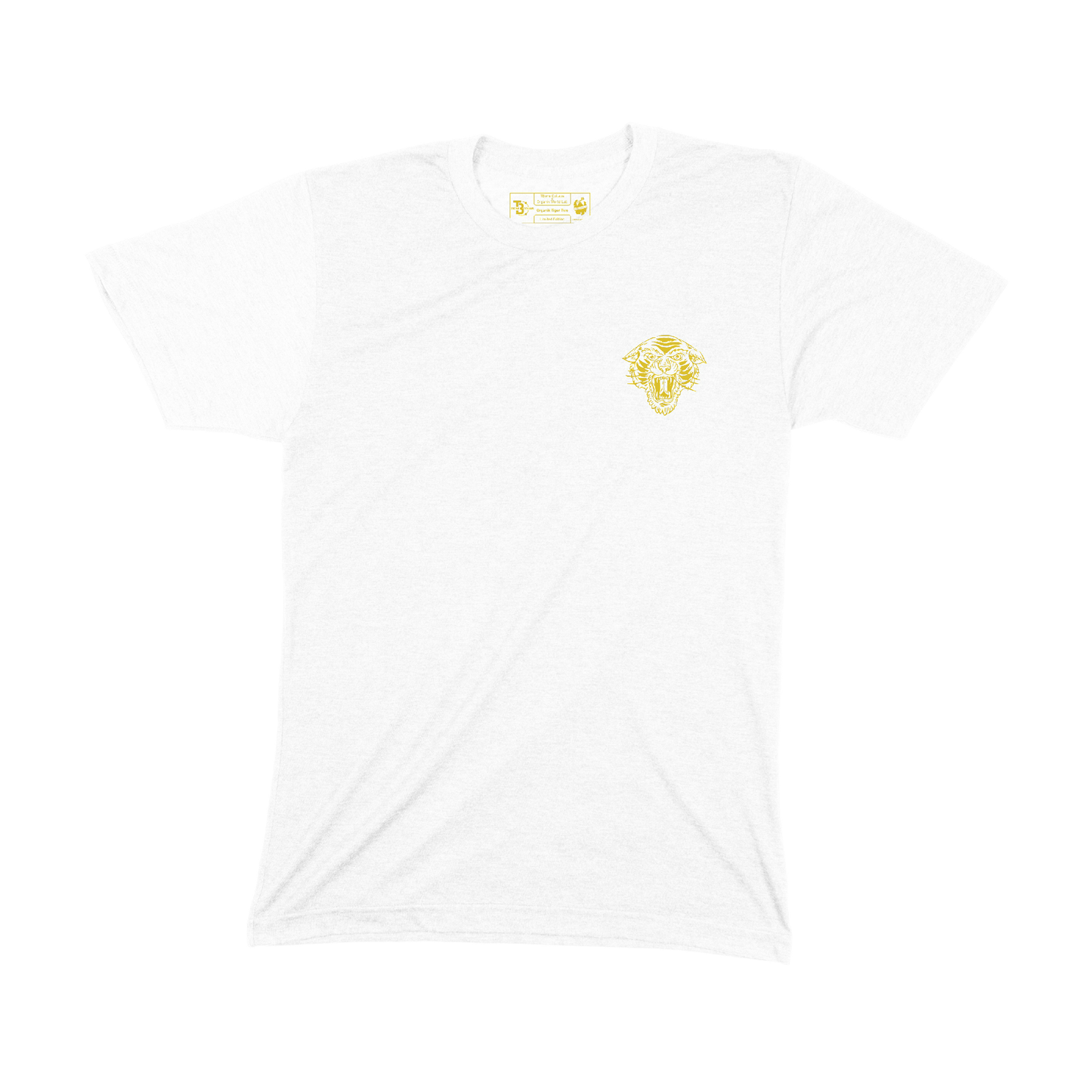 T-Shirt Tiger One Art Organik World Lab Collab
