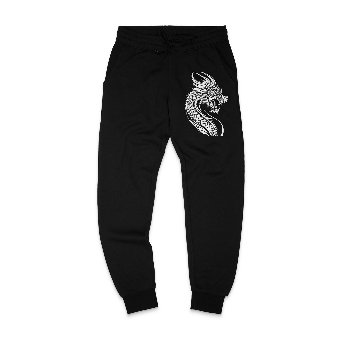 Vitor Shaolin VSBJJ Dragon Black on Black Sweatpants