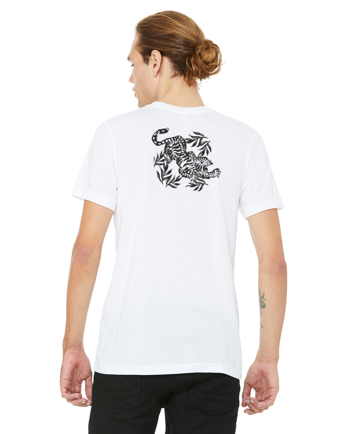 T-Shirt Tiger Two Organik World Lab Collab