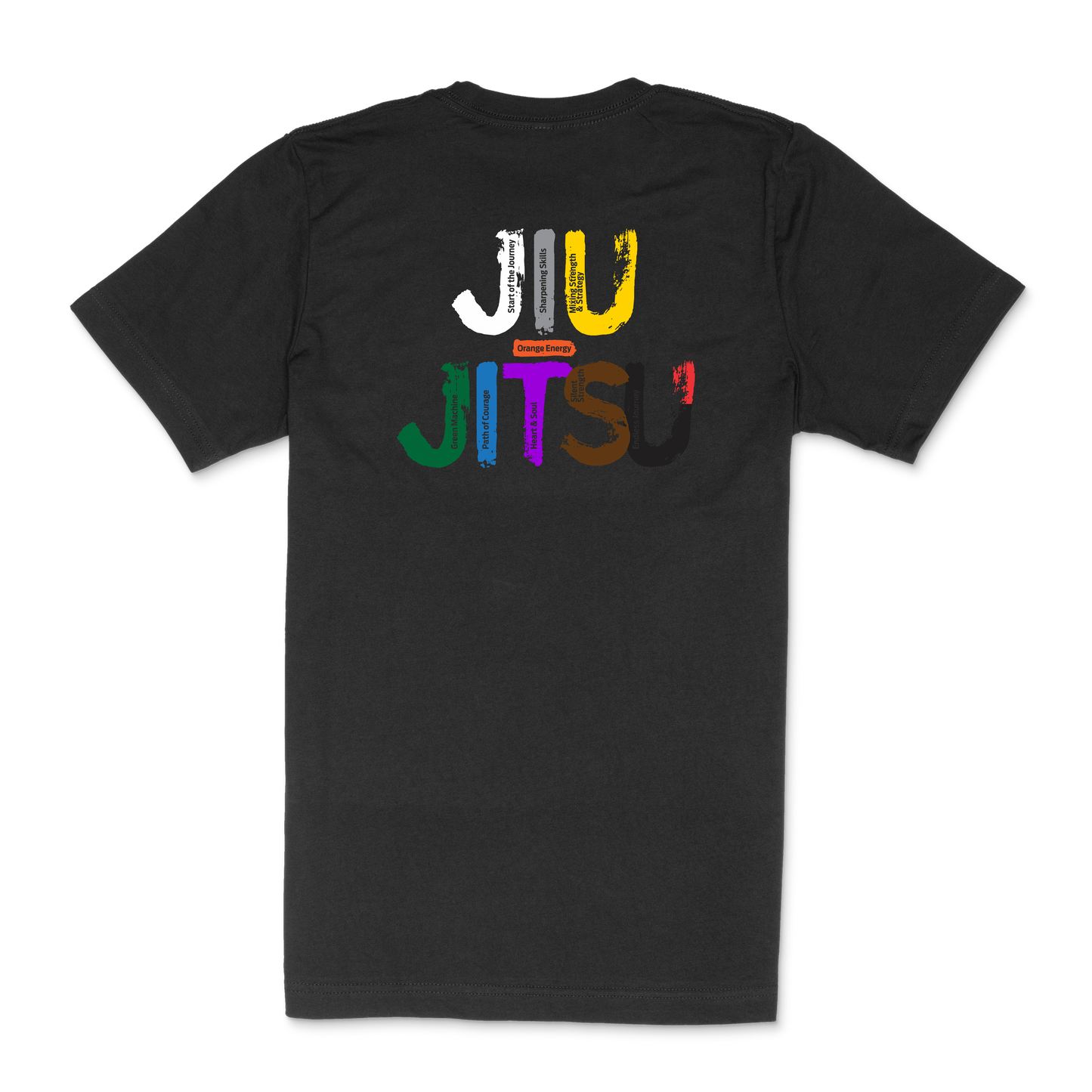 Jiu-Jitsu T-shirt Kids OSS! Belt System