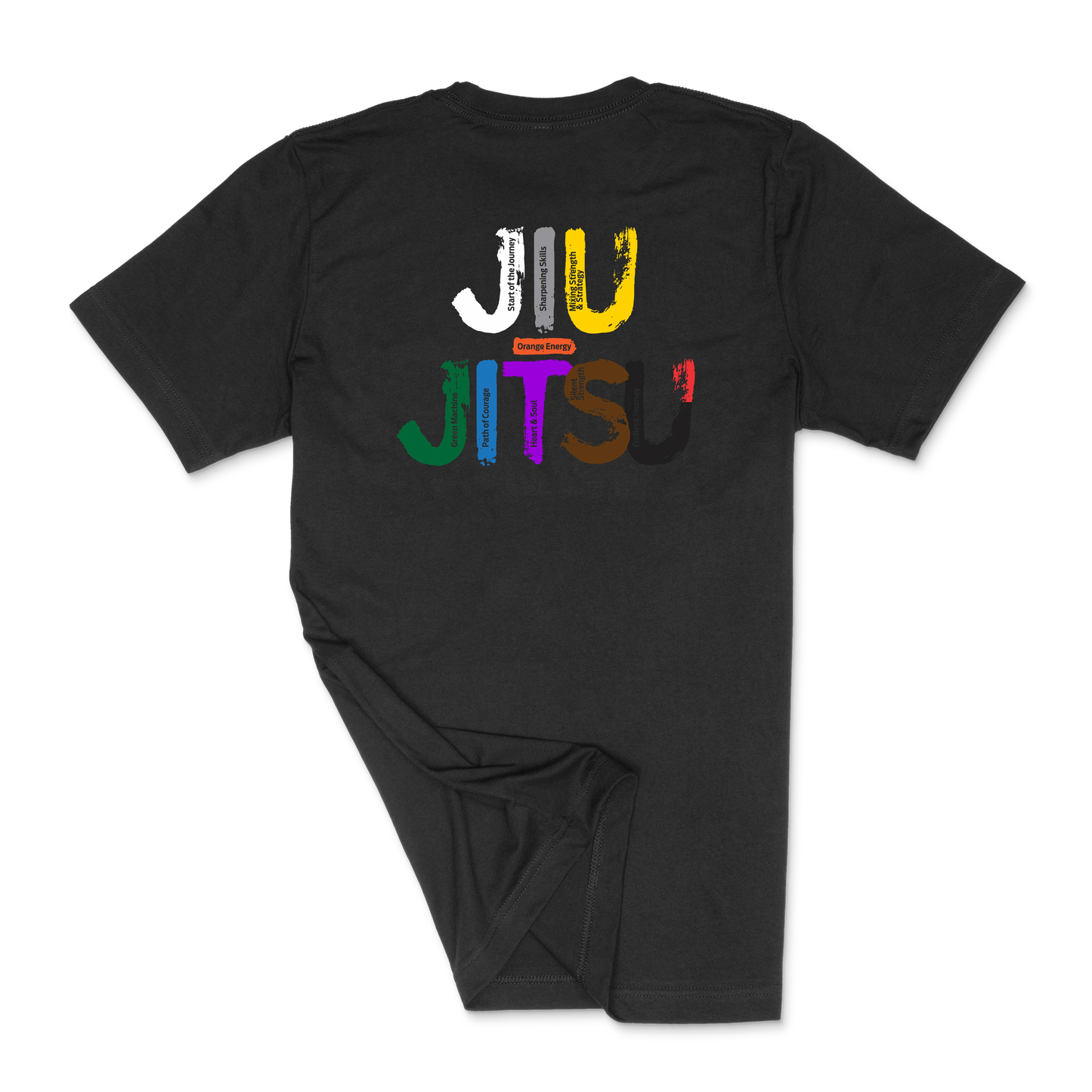 Jiu-Jitsu T-shirt Kids OSS! Belt System