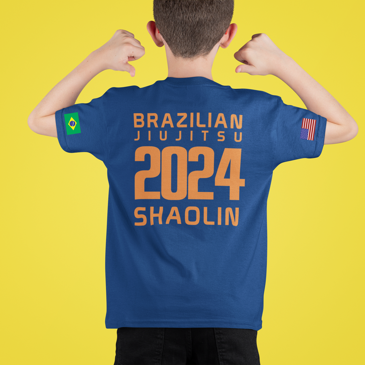 Youth T-Shirt Vitor Shaolin Team 2024 VSBJJA Uniform