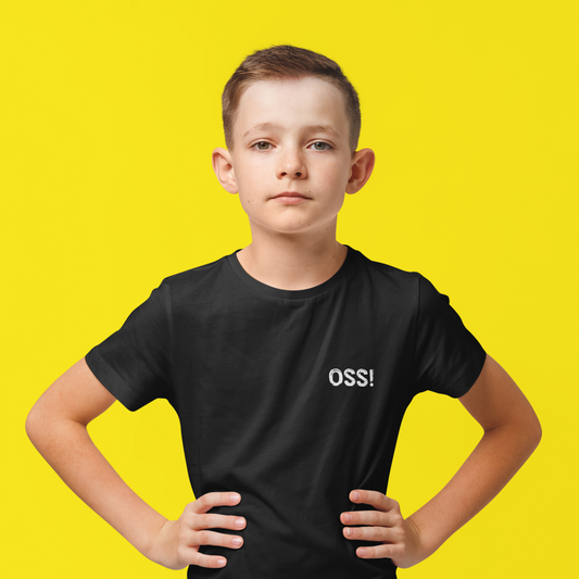 Jiu-Jitsu T-shirt Kids OSS! Belt System