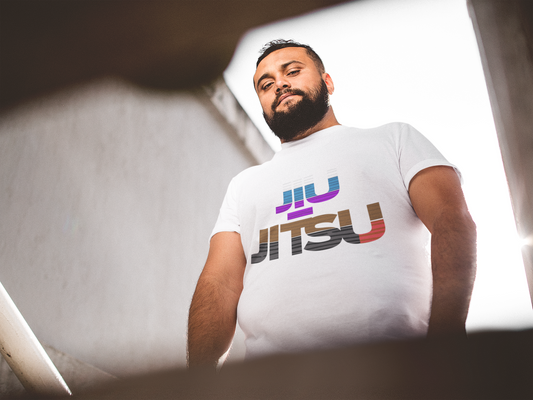 Jiu-Jitsu T-shirt Adult Belt System Journey